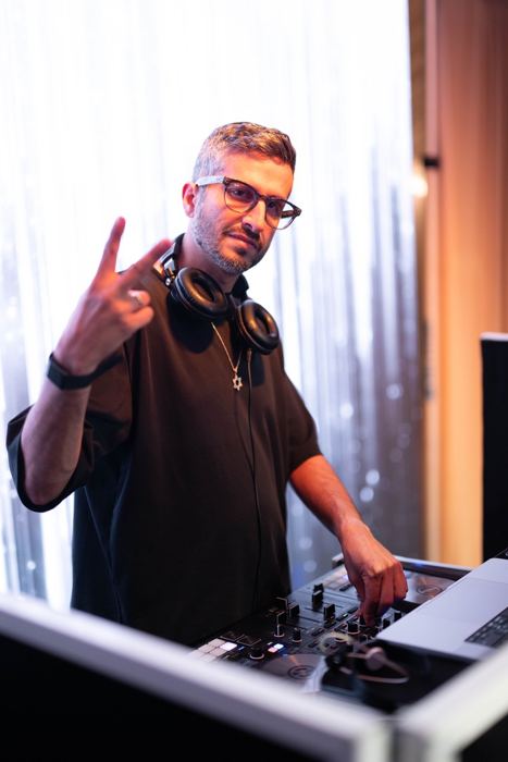 Portrait at the decks
